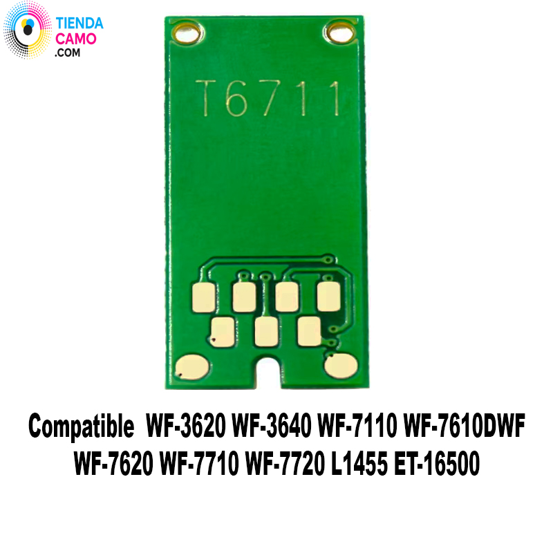 Chip de caja de mantenimiento WF-3620 WF-3640 WF-7110 WF-7610DWF WF-7620 WF-7710 WF-7720 L1455 et-16500